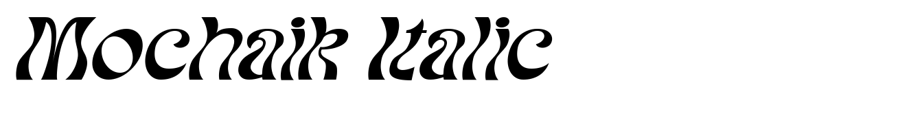 Mochaik Italic